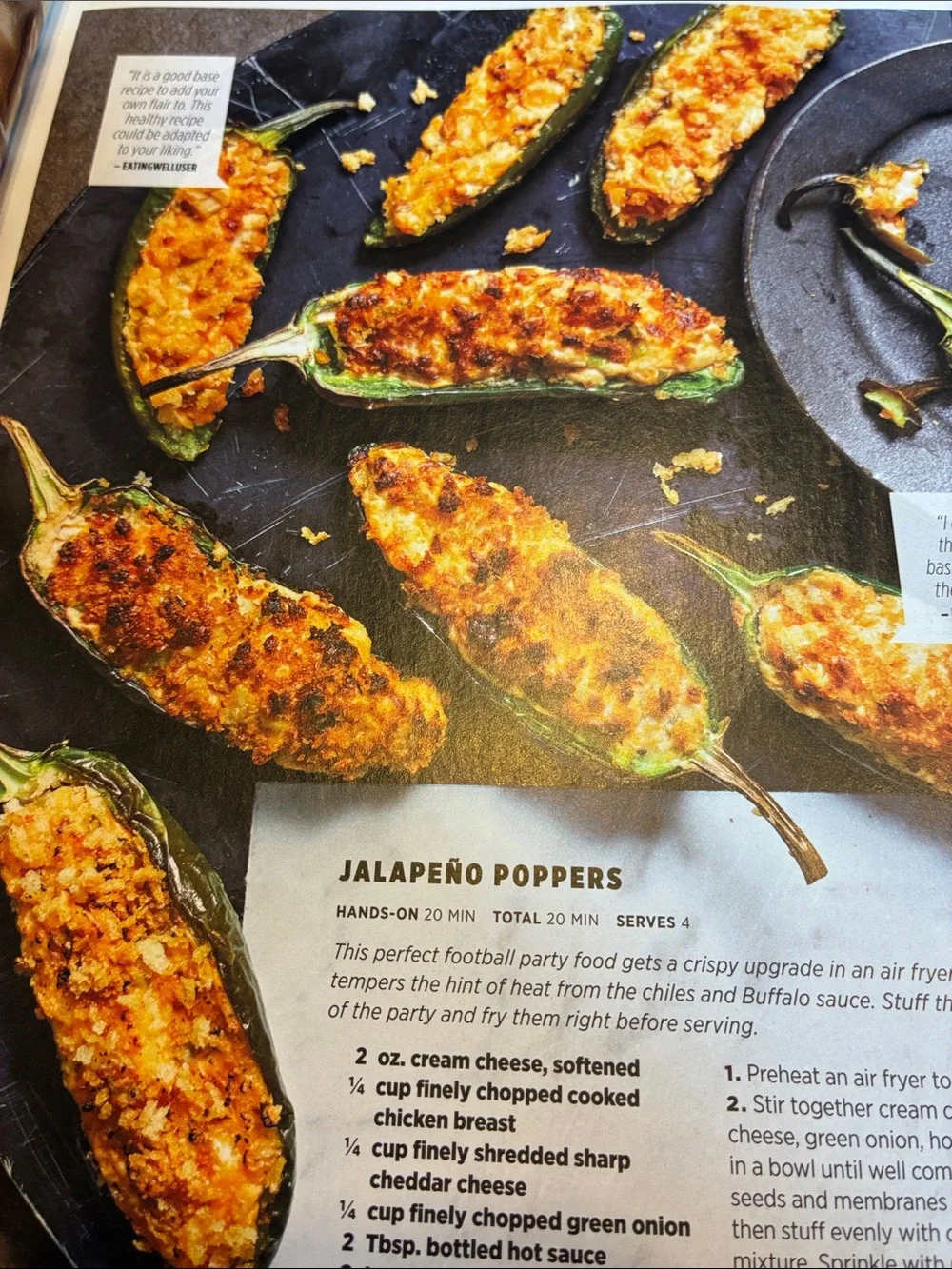Lot of 2 cookbook magazines - CHICKEN cookbook and Air fryer cookbook